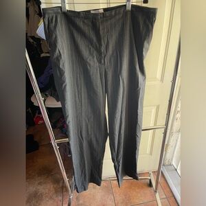 Never worn pinstriped pants